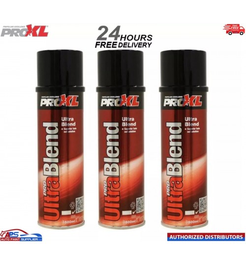 3x PROXL ULTRA BLEND OUT SOLUTION FADE OUT THINNERS AEROSOL RATTLE CAN 500ml